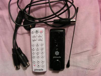 Лот: 227784. Фото: 1. ТВ-тюнер Pinnacle USB PCTV Hybrid... ТВ-тюнеры и карты захвата