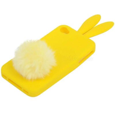 Лот: 3905101. Фото: 1. Чехол iPhone 4, 4s. Зайка. цвет... Чехлы, бамперы