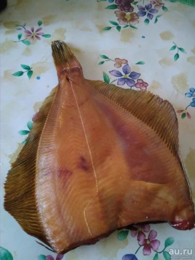 Лот: 11436781. Фото: 1. камбала копченая. Икра, рыба, морепродукты