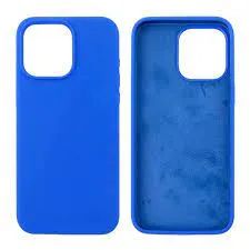 Лот: 20985375. Фото: 1. Чехол Soft Touch iPhone 15 Синий... Чехлы, бамперы