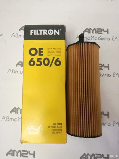 Лот: 15298988. Фото: 1. Масляный фильтр Filtron OE 650... Двигатель и элементы двигателя