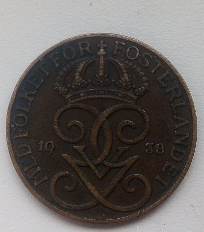 Лот: 15569916. Фото: 1. Швеция 1938,,. Европа
