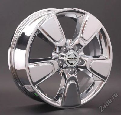Лот: 5876262. Фото: 1. Литые диски для Nissan 6,5Jx17... Диски