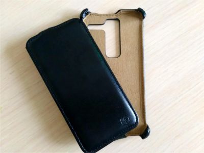 Лот: 11461291. Фото: 1. Кожаный чехол LG Class. Чехлы, бамперы