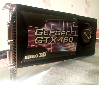 Лот: 14949023. Фото: 1. GTX 460. Видеокарты