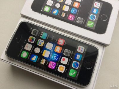 Лот: 9213212. Фото: 1. Продам iPhone 5s,16gb, Grei, Полный... Смартфоны