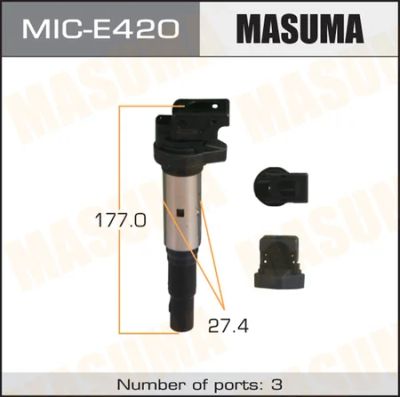 Лот: 18607338. Фото: 1. Катушка зажигания masuma bmw x5... Электрооборудование