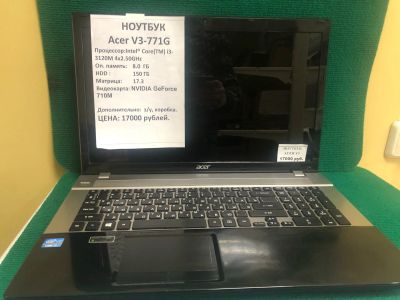 Лот: 18622488. Фото: 1. Ноутбук Acer V3-771G. Ноутбуки