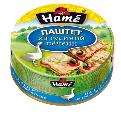 Лот: 15618971. Фото: 1. Паштет Hame из гусиной печени. Консервы