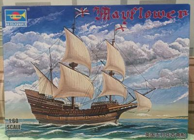 Лот: 25651588. Фото: 1. Сборная модель корабля Mayflower... Судомоделизм