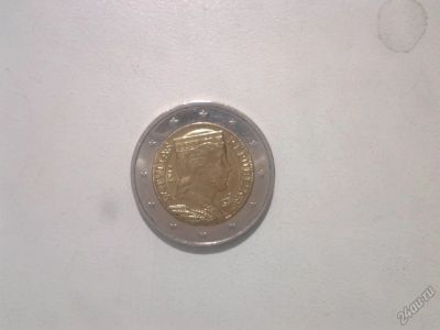 Лот: 5876125. Фото: 1. 2 евро Латвия 2014г. ОБМЕН. Европа