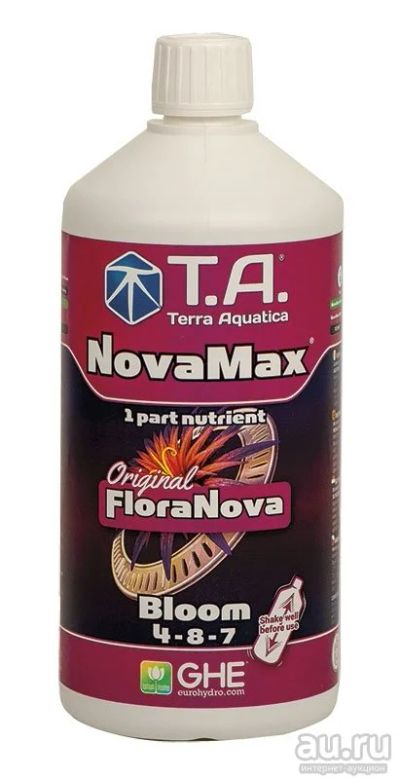 Лот: 17638152. Фото: 1. NovaMax (FloraNova) Bloom GHE... Грунты, удобрения