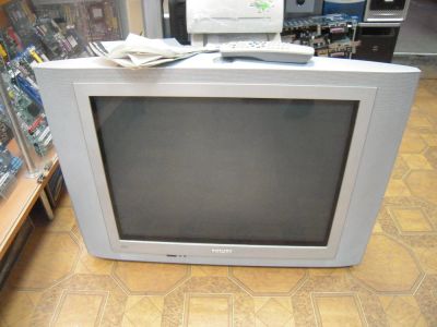 Лот: 10036111. Фото: 1. Телевизор Philips. Исправен. большой... Телевизоры