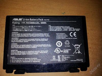 Лот: 2008696. Фото: 1. Батарея для Asus K50AB или аналогичных... Аккумуляторы