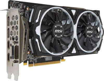 Лот: 17678874. Фото: 1. Видеокарта MSI RX 570 Armor 4GB. Видеокарты