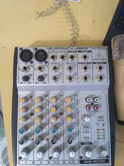 Лот: 8815425. Фото: 1. Микшерный пульт eurorack ub802. Другое (музыкальные инструменты и оборудование)