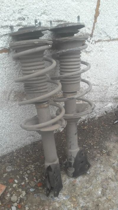 Лот: 9763162. Фото: 1. стойки в сборе toyota vitz scp-10. Ходовая, подвеска, рулевое управление