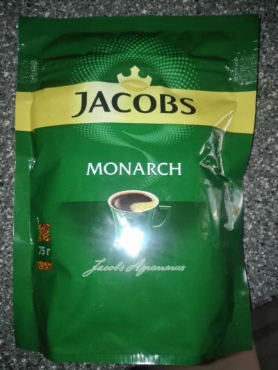 Лот: 5558188. Фото: 1. кофе jacobs monarch. Чай, кофе, какао