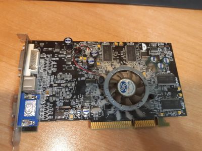 Лот: 16531369. Фото: 1. Видеокарта Radeon 9600 PRO 128mb. Видеокарты