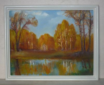 Лот: 17235004. Фото: 1. Картина пейзаж. Другое (антиквариат)