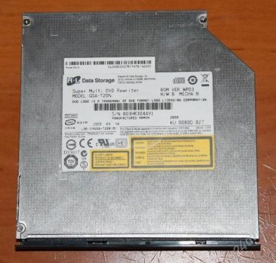 Лот: 153728. Фото: 1. DVD-RW привод для ноутбука (практически... Приводы CD, DVD, BR, FDD