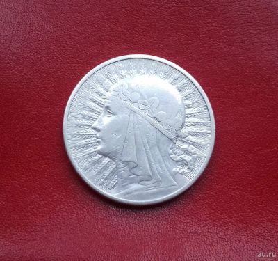 Лот: 16682207. Фото: 1. 10 злотых 1932 года. Польша. Королева... Европа