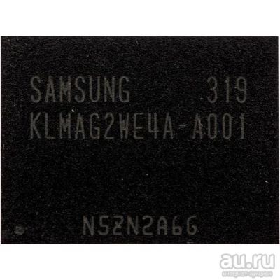 Лот: 18051131. Фото: 1. Микросхема KLMAG2GE4A-A002 Nand... Микросхемы