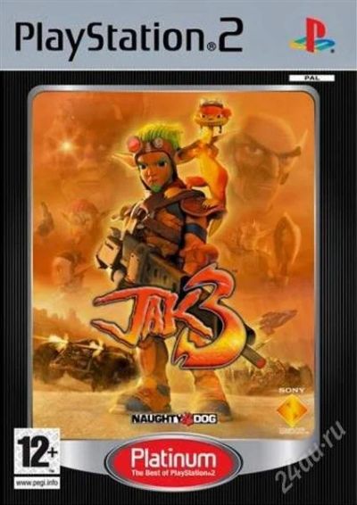 Лот: 2613491. Фото: 1. игра JAK-3 (лицензия SP2). Игры для консолей
