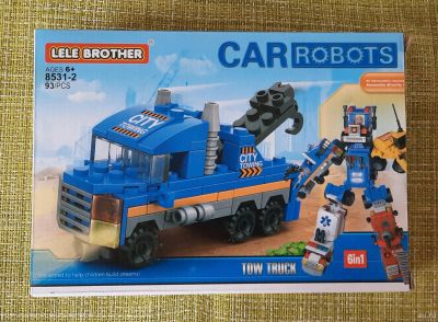 Лот: 17977960. Фото: 1. Конструктор Car robots . Tow truck... Конструкторы