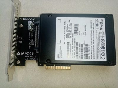 Лот: 13324360. Фото: 1. SSD накопитель U.2 HPE Samsung... SSD-накопители
