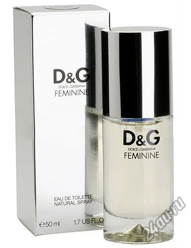 Лот: 4276854. Фото: 1. Dolce&Gabbana D&G Feminine (100... Женская парфюмерия