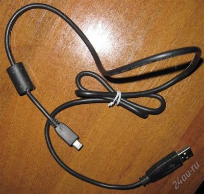 Лот: 1124746. Фото: 1. Кабель USB -> miniUSB для плееров... Шлейфы, кабели, переходники