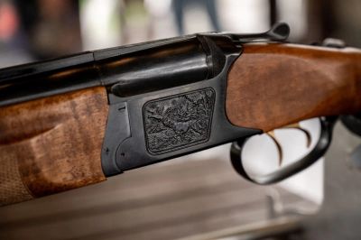 Лот: 23539572. Фото: 1. НОВОЕ ружье! МР-27ЕМ 12*76 орех... Охотничье оружие