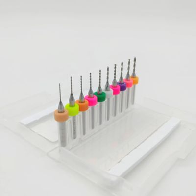 Лот: 16321436. Фото: 1. Набор сверл PCB 0.6..1.5мм, 10шт... Расходные материалы, сменные насадки