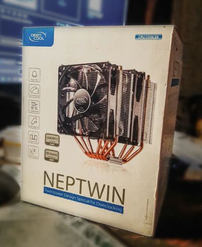 Лот: 19622316. Фото: 1. Башенный кулер DeepCool Neptwin. Системы охлаждения