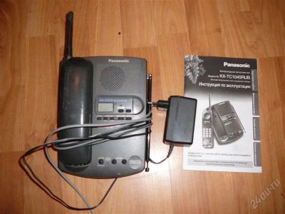 Лот: 2120904. Фото: 1. Радиотелефон Panasonic. DECT и радиотелефоны