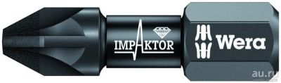 Лот: 8594583. Фото: 1. Бита PZ 2 х 25 мм (1 шт.) Impaktor... Расходные материалы, сменные насадки