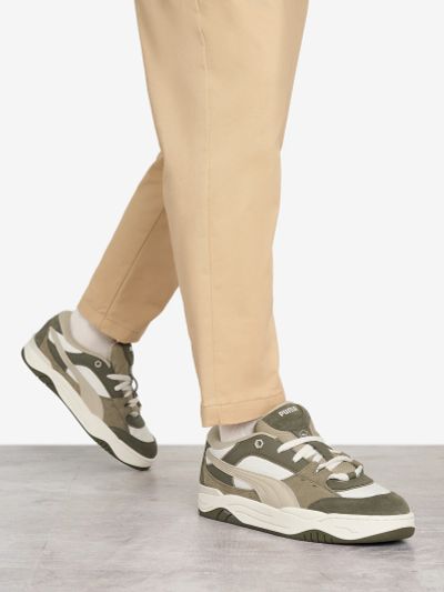 Лот: 25369301. Фото: 1. Кеды мужские PUMA, Зеленый. Кеды, кроссовки, слипоны