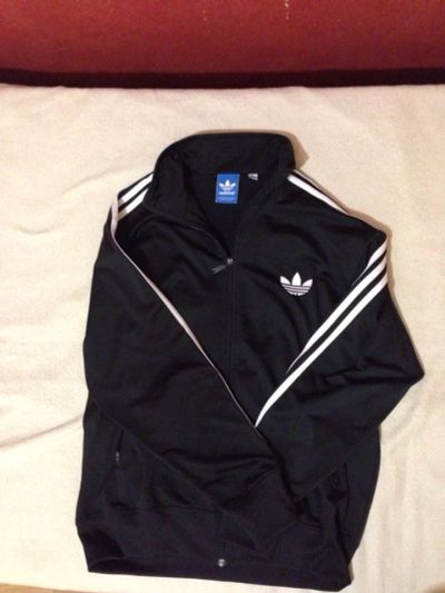 Лот: 6685590. Фото: 1. олимпийка adidas originals черная. Легкие куртки, толстовки