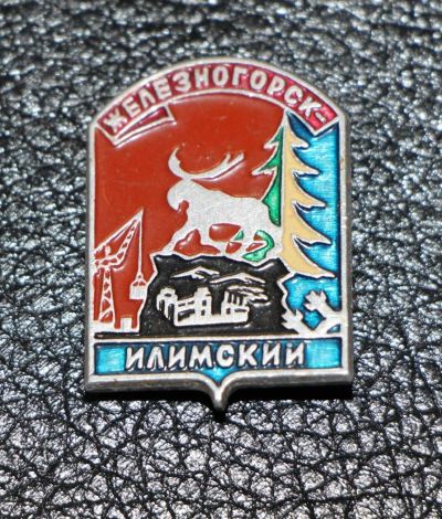Лот: 3830331. Фото: 1. Знак Железногорск Илимский. Сувенирные