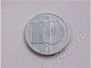 Лот: 12223. Фото: 1. 10 гелеров Чехословакия 1986 год. Красноярск