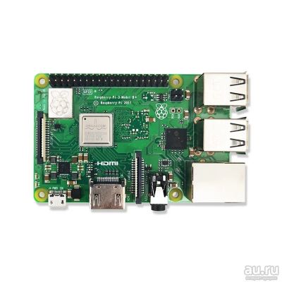 Лот: 13059409. Фото: 1. Микрокомпьютер Raspberry Pi model... Микроконтроллеры