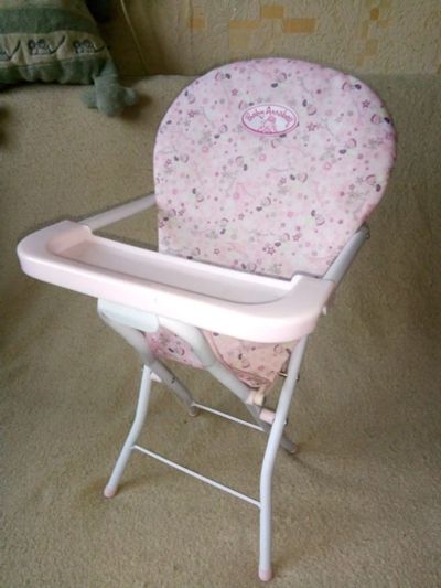 Лот: 14591738. Фото: 1. стульчик для кормления беби анабель. Куклы и аксессуары