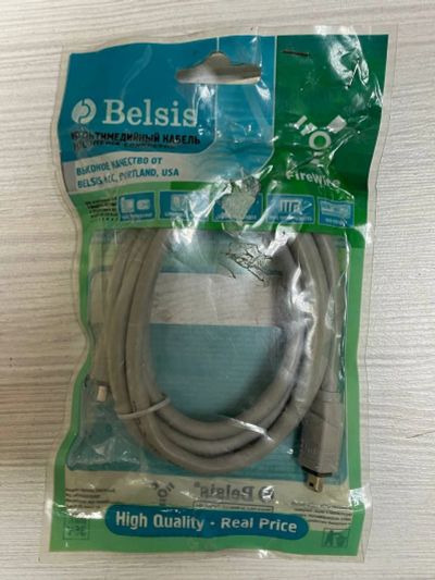 Лот: 20943862. Фото: 1. Мультимедийный кабель Belsis IEEE1394. Кабели