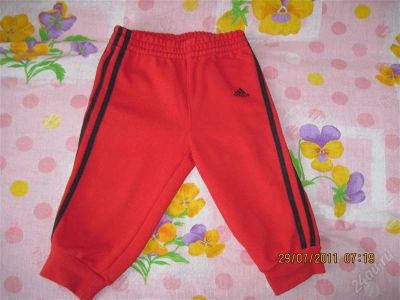 Лот: 1093136. Фото: 1. Спортивные штанишки ADIDAS. Брюки, шорты, джинсы