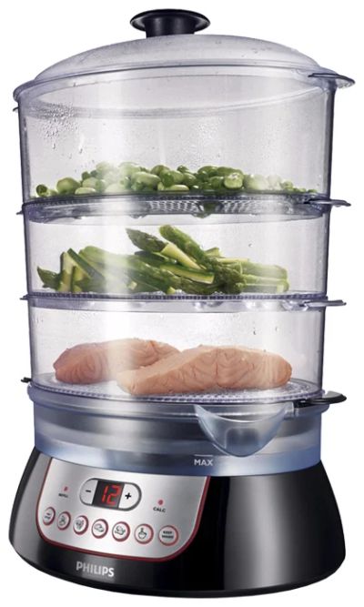 Лот: 8991432. Фото: 1. Пароварка Philips HD9140. Кухонная