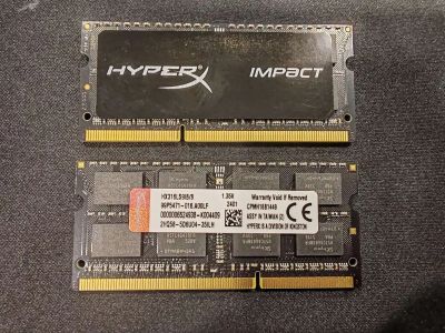 Лот: 22052066. Фото: 1. Оперативная память Kingston HyperX... Оперативная память