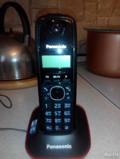 Лот: 8741421. Фото: 1. Радио телефон Panasonic KX-TG1611RU... Проводные телефоны