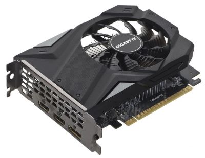 Лот: 16946891. Фото: 1. Gigabyte GeForce GTX1650 Mini... Видеокарты