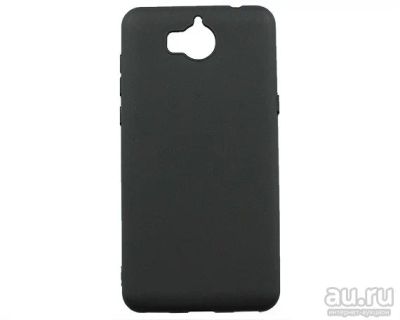 Лот: 13309995. Фото: 1. Чехол Huawei Y5 2017 Силикон Черный... Чехлы, бамперы